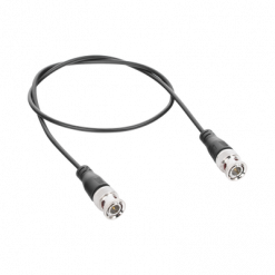 Cable Coaxial armado con conector BNC y longitud de 60 cm, Optimizado para HD ( TurboHD, HD-SDI