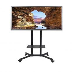 Carro de TV móvil con ruedas – 32-70 pulgadas LCD LED 4K TV de pantalla plana