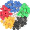 Eau 100 unidades de 125 KHz RFID Llaveros, 5 colores de tarjeta de identificación de proximidad