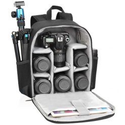 CADeN - Mochila para cámara profesional DSLR/SLR sin espejo, resistente al agua, maletín compatible con accesorios de cámaras Sony, Canon, Nikon y trípode.