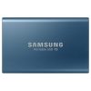 Samsung 500GB T5 Portable Solid-State Drive (Blue)