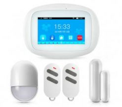 Kit sistemas de alarma 3G T-VISION con pantalla 4.3 Color TFT Display WiFi