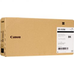 Cartucho de tinta negra Canon PFI-707BK (700 ml)