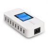 Cargador de pared USB de 8 puertos de 60 W