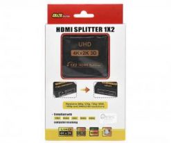 Splitter HDMI de 2 puertos, HDMI 1.4b, 3D,1080p, hasta 4Kx2K