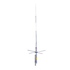 Antena base VHF, rango de frecuencia 148-154 MHz, ganancia de 7 dB