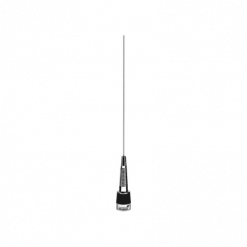 Antena móvil VHF, rango de frecuencia 132-174, bobina D de cromo de ganancia 3dB