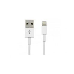 Cable USB 2.0 a Lightning  de 3M, Blanco- 8 pines