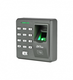 X7| Lector autónomo ZKTeco de huellas dactilares y de proximidad con teclado