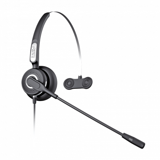 Diadema Con Tecnología AntiShock Para Teléfonos IP FANVIL Y Polycom Micrófono de Cancelación de