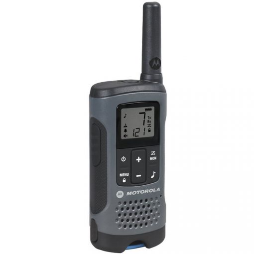 Radios bidireccionales Motorola Talkabout T200 FRS / GMRS (paquete de 2, gris) - Imagen 2