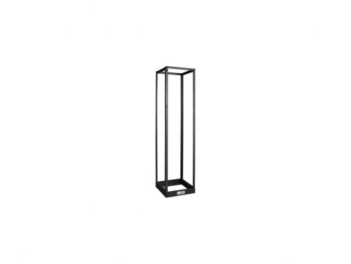 Tripp Lite Rack de 4 Postes con Marco Abierto de 45U, Rack para Equipos de Red, Capacidad de 1000 lb (SR4POST), Negro