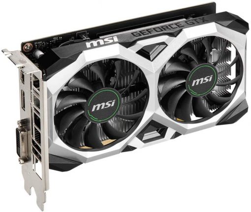 MSI Gaming GeForce GTX 1650 128-Bit HDMI/DP/DVI 4GB GDRR6 HDCP Soporte DirectX 12 VR Ready OC Tarjeta gráfica (GTX 1650 D6 Ventus XS OC) - Imagen 2