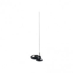 Antena VHF Móvil Con Montaje Magnético y Conector UHF Macho, 148-174 MHz