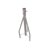Sección superior para secciones de torre STZ-30G, galvanizado en caliente para instalación de barras de iluminación.