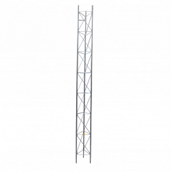 Sección de torre guiada de 10 pies, recomendada para áreas húmedas, galvanizada en caliente