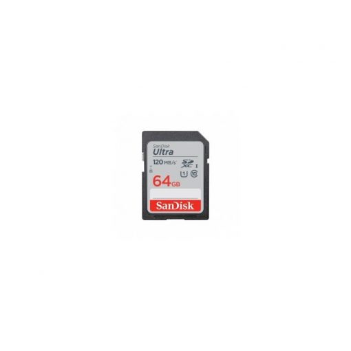 SanDisk - Tarjeta de memoria Ultra SDXC UHS-I de 64 GB, 120 MB/s, C10, U1, Full HD, SDSDUN4-064G-GN6IN - Imagen 2