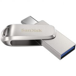 Unidad flash SanDisk Ultra Dual Drive Luxe USB 3.1 de 256 GB (USB tipo C / tipo A)