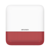 (AX PRO) Sirena Inalámbrica con Estrobo Rojo para Exterior IP65 / 110 dB
