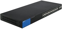 Linksys Business LGS328C - Conmutador - inteligente
