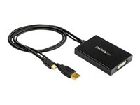 Adaptador Mini DisplayPort a DV de Enlace Doble - Alimentado por USB - Conectividad Dual Link