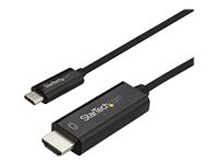 Cable adaptador 3ft (1m) USB C to HDMI Cable, 4K 60Hz USB Type C to HDMI 2.0 Video Adapter Cable, Thunderbolt 3 Compatible, Laptop to HDMI Monitor/Display, DP 1.2 Alt Mode HBR2 Cable, Black - 4K USB-C Video Cable (CDP2HD1MBNL)