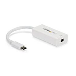 StarTech.com USB-C to Mini DisplayPort Adapter - 4K 60Hz - White
