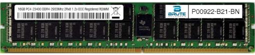 P00922-B21-BN || 16 GB PC4-23400 DDR4-2933Mhz 2Rx8