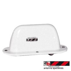Trabajo pesado, perfil bajo, campo ajustable, 450-470 MHz, ganancia unitaria, 100 W, UHF hembra, dimensiones: 3 x 8 x 3,5 pulg.