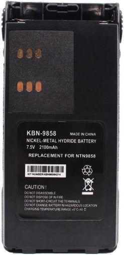 Batería de repuesto para Motorola XTS2500 PR1500 XTS1500 MT1500 (7,5 V, 2100 mAh, Ni-MH)
