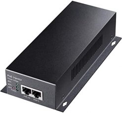 Cudy 90 vatios Gigabit PoE++ inyector, 10/100/1000Mbps adaptador PoE, 90W / 60W / 30W / 15.4W PoE Presupuesto de Alimentación, PoE/PoE+ / PoE++, IEEE 802.3af / 802.3at / 802.3bt compatible con 48V ~522222.3bt V (POE3) 50)