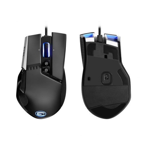 RATÓN EVGA MOUSE X17 PARA JUEGOS CON CABLE NEGRO - Imagen 2