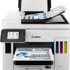 Canon MAXIFY GX7020 - Impresora inalámbrica MegaTank todo en uno Supertank [impresión, copia, escaneo, fax], color blanco