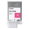 Canon PFI-107M - Cartucho de Tinta Magenta para modelo Canon imagePROGRAF iPF670, iPF680, Capacidad 130 ml.