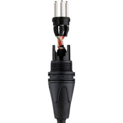 Cable de micrófono (100', negro)  XLR M a XLR F