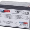 CSB GP1272 F2 12 V 7.2 Ah Batería de repuesto F2
