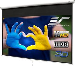 Pantalla retráctil para proyector