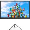 Pantalla de Proyector de 120 pulgadas 4K HD, Diseño sin Arrugas
