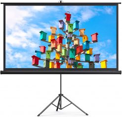 Pantalla de Proyector de 120 pulgadas 4K HD, Diseño sin Arrugas