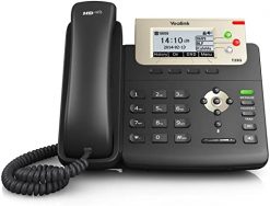 Ooma Office aprovisionado Yealink Sip-T23G IP Business Desk Phone. Funciona con Ooma Office servicio de teléfono VoIP basado en la nube para pequeñas empresas con recepcionista virtual, marcado ext.