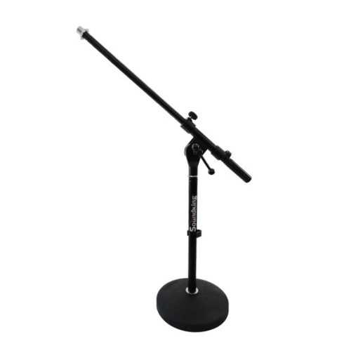 Base De Mesa Para Micrófono Con Boom