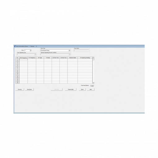 Software de Programación para radios serie NX-1000