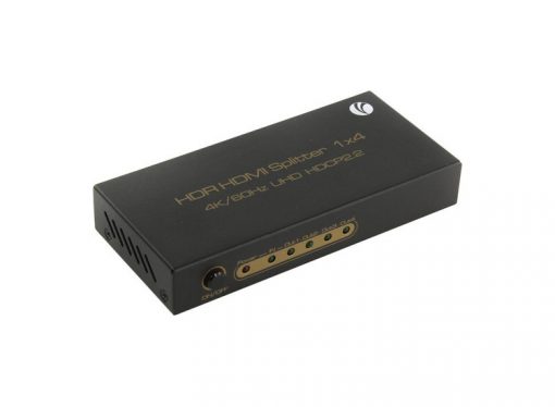 VCOM HDMI Splitter DD424 - 1x4 HDMI v2.0, 1x Entrada HDMI x 4x Salidas HDMI