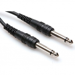 Cable Para Instrumento de 5 Pies - Plug 1/4 – 1/4 Plgd