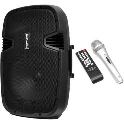 Sistema de altavoces PA portátil recargable de 15" y 2 vías con Bluetooth (1000 W)