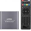 Reproductor multimedia 4K con control remoto