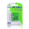 AAA NiMh Baterías Recargables 1.2V 600mAh Batería de Autodescarga baja 4pcs