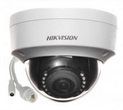 Cámara IP Domo Hikvision, POE, 2.8mm, 4MP 2K, Salida/Entrada, IR 30m