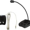 32.8 ft de cable de extensión My-e330 ventana altavoz banco intercomunicador de dos vías AC micrófono intercomunicador sistema de intercomunicación
