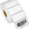 Etiqueta térmica directa de 2 x 1 pulgadas, compatible con impresora de etiquetas rollo y impresoras de escritorio Zebra